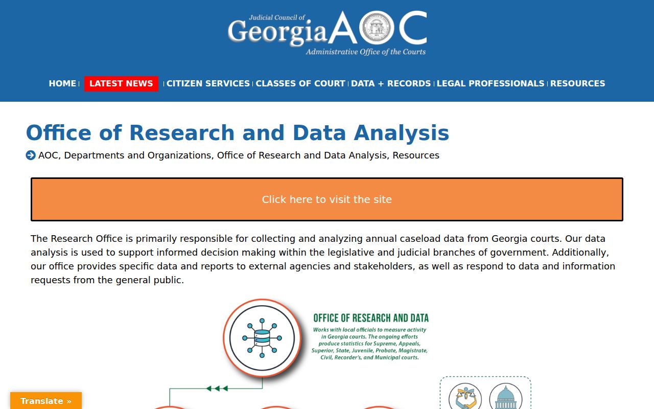 Clinch County court records and Georgia Courts research and data access